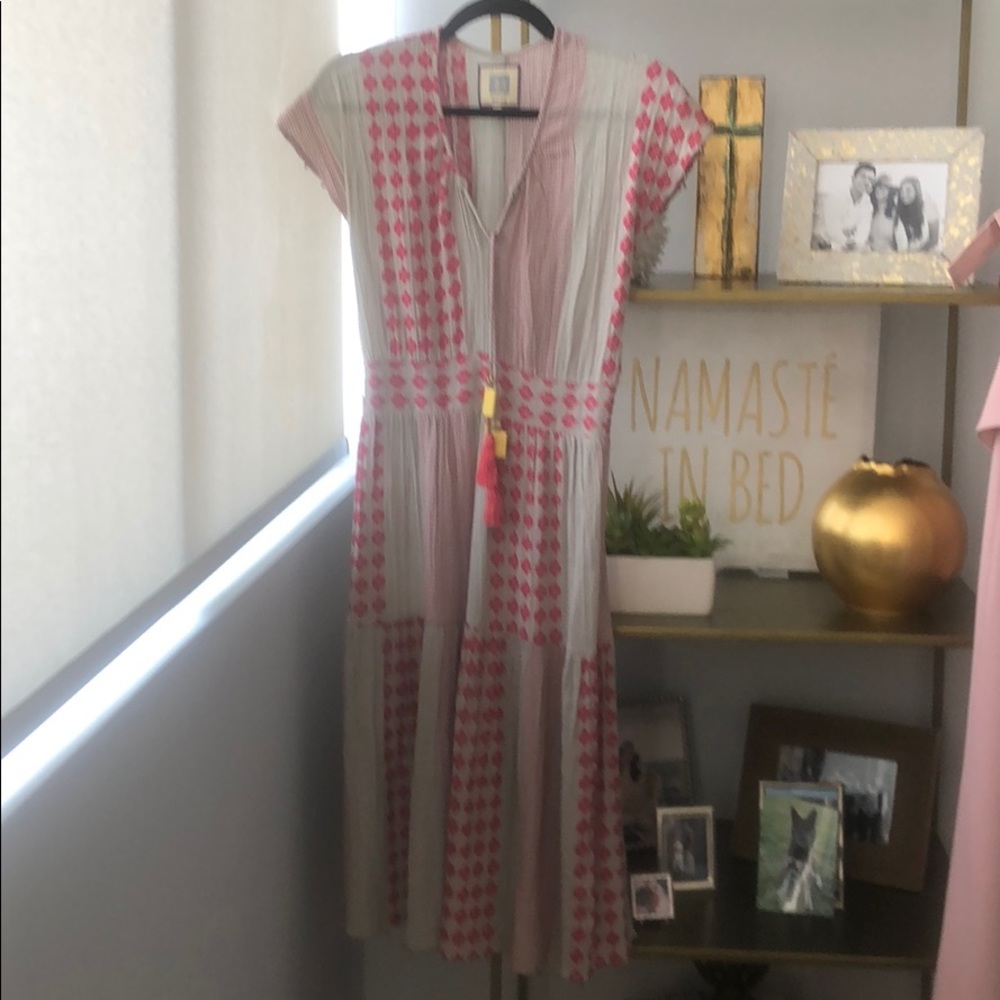 Beautiful BELL by Alicia Bell dress with tassels💚